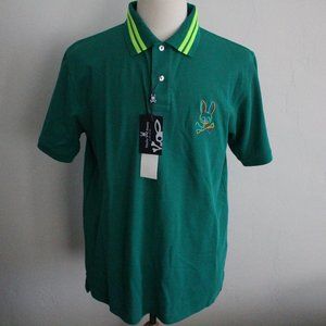 Psycho Bunny Mens Alpine Trail Short Sleeve Polo Shirt - Size 7 XL NWT